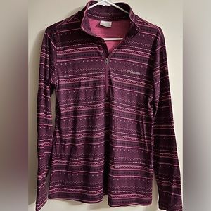 Women’s Columbia half zip up pullover